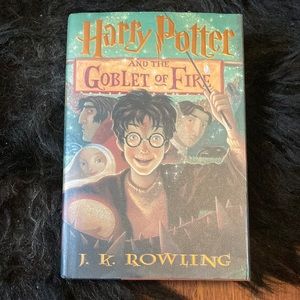 Harry Potter Goblet of Fire hardcover book